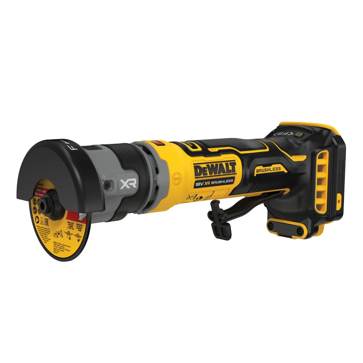Dewalt DCG430N-XJ Mini Troncatrice compatta 76mm Brushless 18V - Solo corpo macchina