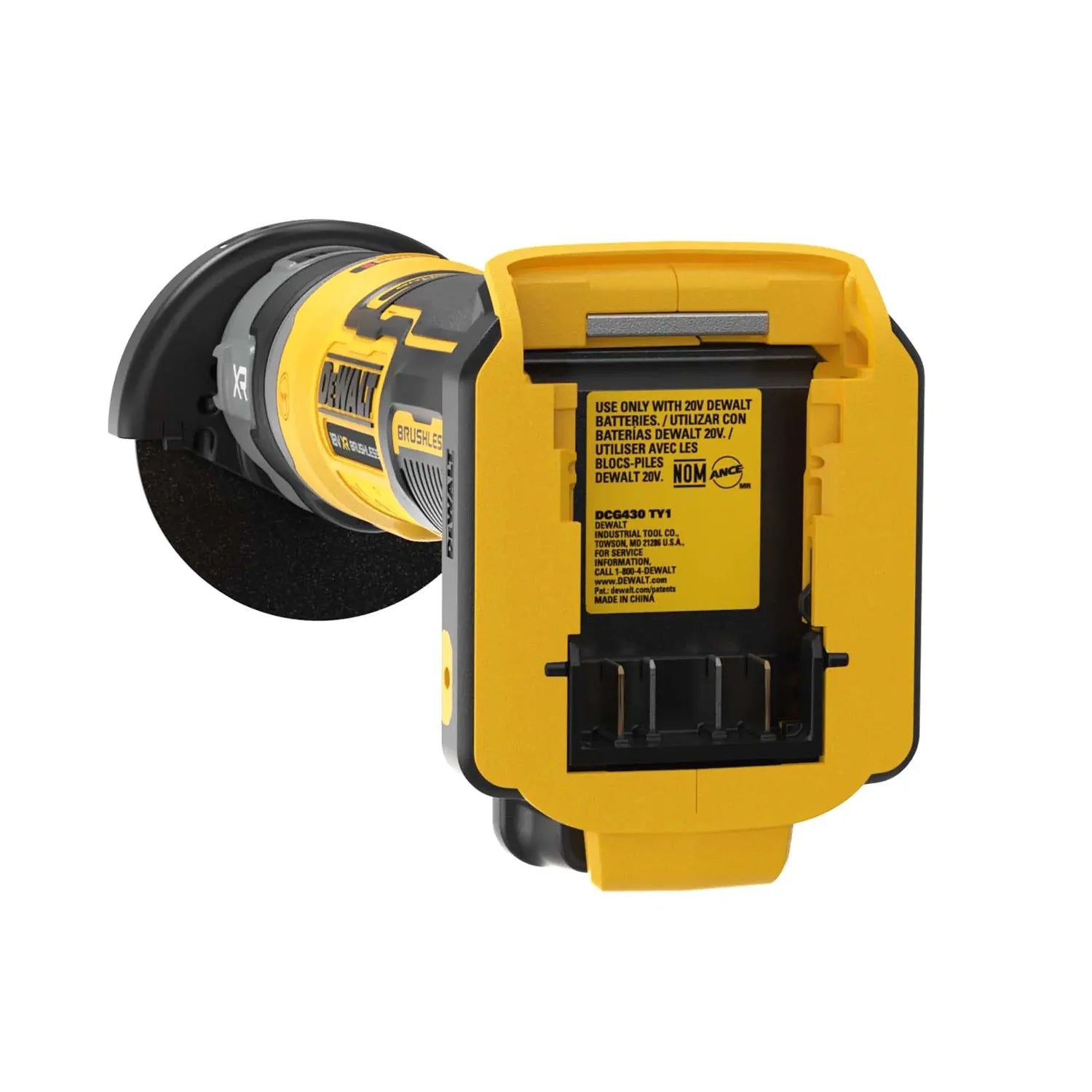 Dewalt DCG430N-XJ Mini Troncatrice compatta 76mm Brushless 18V - Solo corpo macchina
