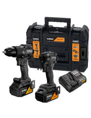 Dewalt DCK2222MM2T kit DCD86 + DCF86 + 2 x 4.0 Ah + DCB1104 + TSTAK II McLaren