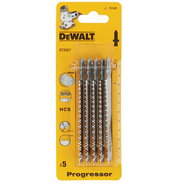 Dewalt DT2057-QZ Lame per seghetto alternativo HCS per tagli rapidi e dritti per legno T234X