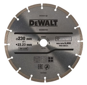 Dewalt DT3731-QZ Disco Lama diamantata multiuso segmentata di 230mm x 22,23mm