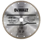 Dewalt DT3732-QZ Disco lama turbo multiuso diamantata di 230mm x 22,23mm