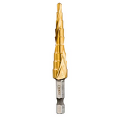 Dewalt DT5026 Punta a gradino EXTREME 6mm - 12mm HEX di impatto (Metal) Titanio Step Drill Bit