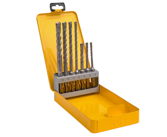Dewalt DT8976 Serie punte SDS-PLUS XLR 7PZ per calcestruzzo, cemento armato , mattoni e pietra