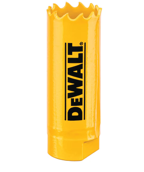 Dewalt DT90301-QZ sega a tazza bi-metal 22 mm per legno - metallo e plastica