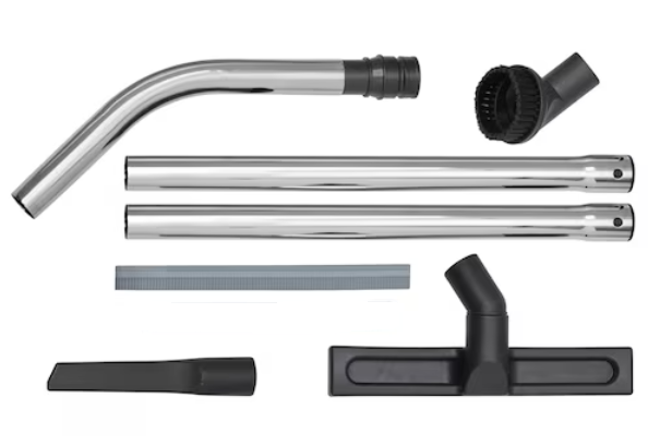 Dewalt DWV9350 Kit pulizia pavimenti (2 tubi in metallo, bocchetta per fessure, spazzola per pavimenti)