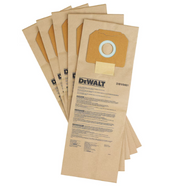 Dewalt DWV9401 Sacchetti raccoglipolvere in carta per DWV900L - DWV901LT - DWV902L/M (5 pezzi)