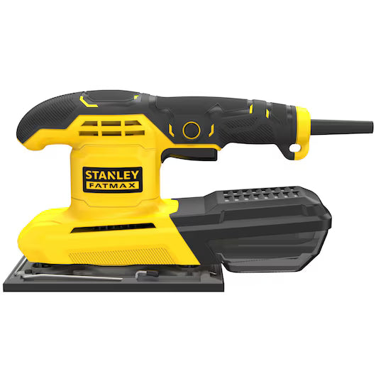 Stanley FMEW214K-QS – Levigatrice orbitale 280W 1/3 di foglio con valigetta