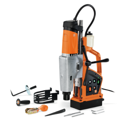 Fein KBU 110-4 M Trapano base magnetica per punte a corona fino a 110 mm , max 1700W