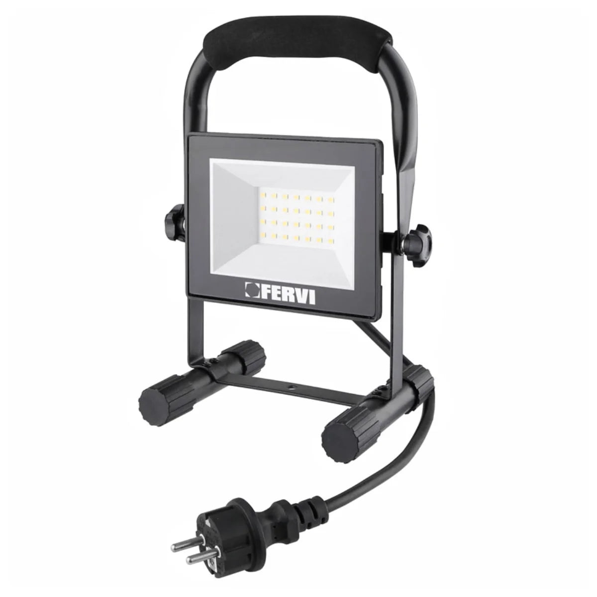 Fervi 0218/20B Faretto led 20W con supporto