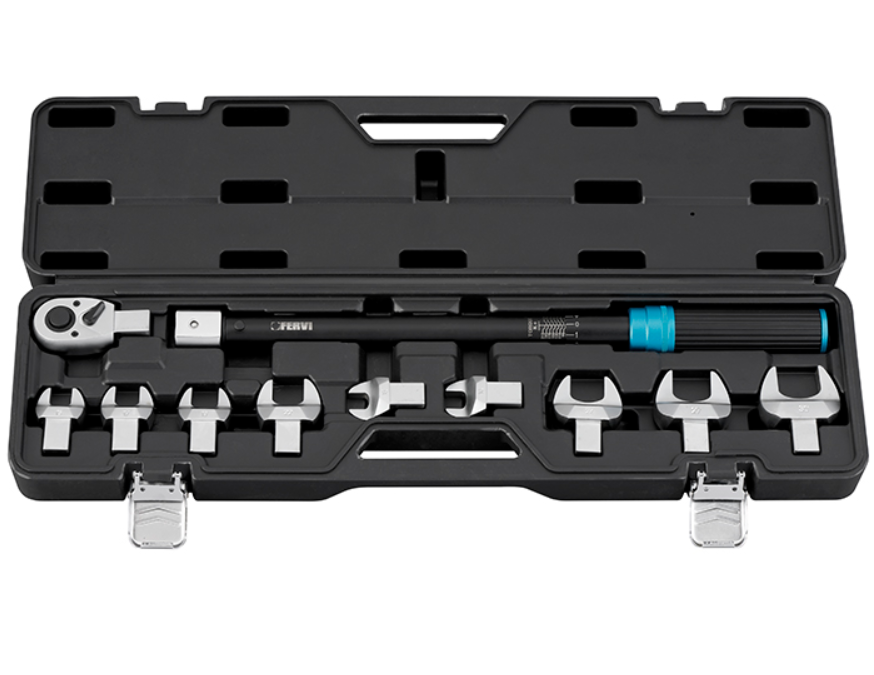 Fervi 0779/S210 Chiave dinamometrica in set e valigetta