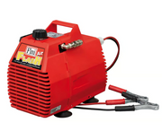 Fini Flash 12 Compressore 12 volt per collegamento a batteria automobile , senza olio , 8 Bar , 0,75 Hp