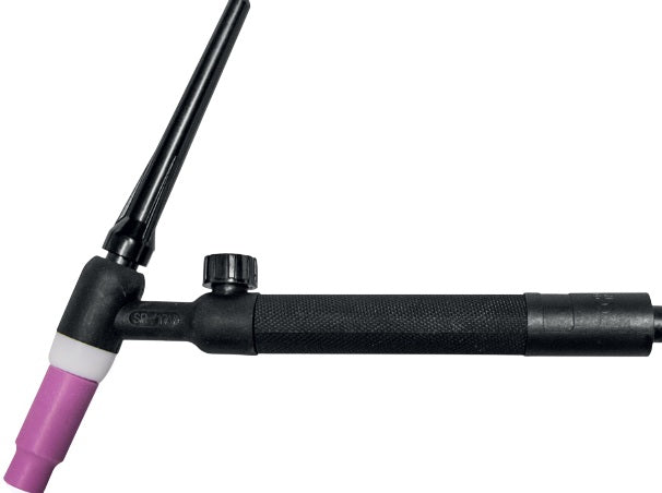 Helvi 23020199 Torcia TIG 26V · 4 mt · con valvola gas · conn. 50 mm2 · KIT consumabili Ø 2,4 mm · Aria