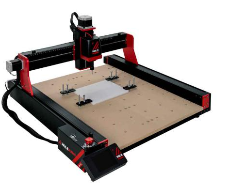 Holzmann ctf45p_230v Fresatrice da banco CNC x legno plastica alluminio con accessori appositi WI-FI