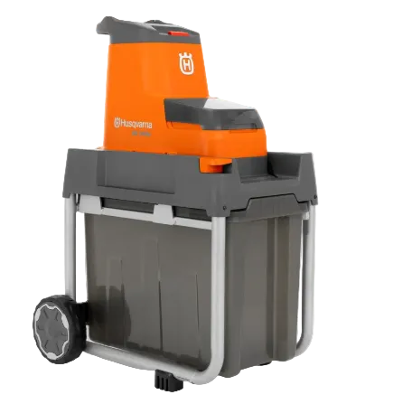 Husqvarna GS 340is Biotrituratore a batteria 36V , rami fino a 40 mm potenza 1400W , 45 litri , solo corpo