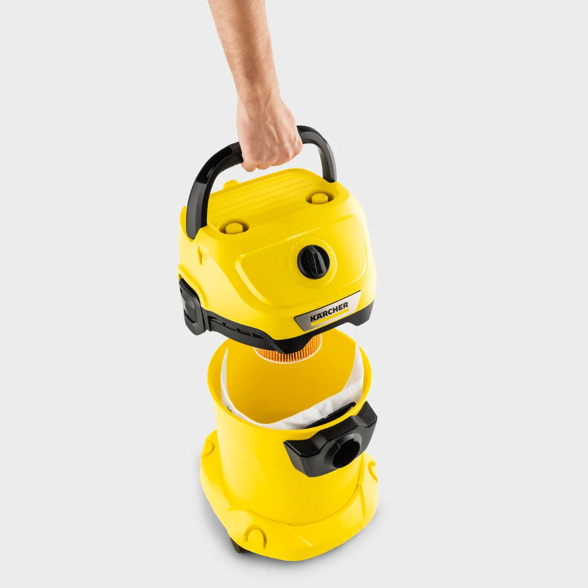 Karcher 2.863-314.0 Sacchetti filtro in pile 4 pezzi microfibra per Aspiratori WD2 e WD3
