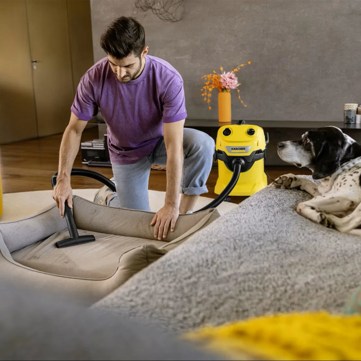 Karcher 2.863-375.0 ugello tappezzeria per peli di animali 35mm per Aspiratori WD - MV - SE