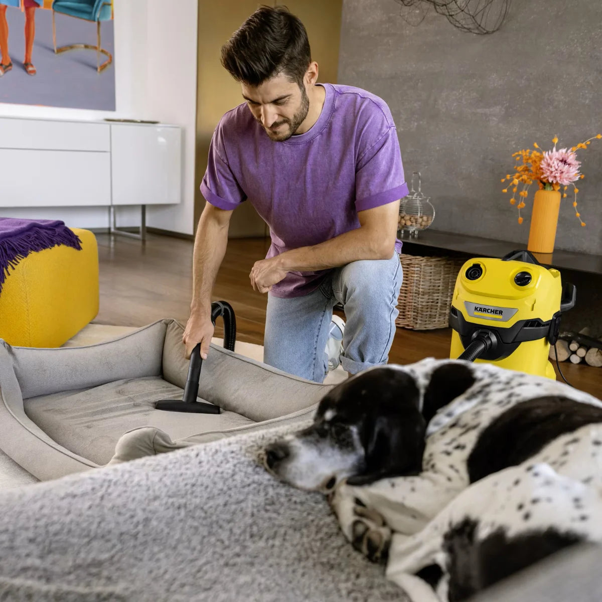 Karcher 2.863-375.0 ugello tappezzeria per peli di animali 35mm per Aspiratori WD - MV - SE