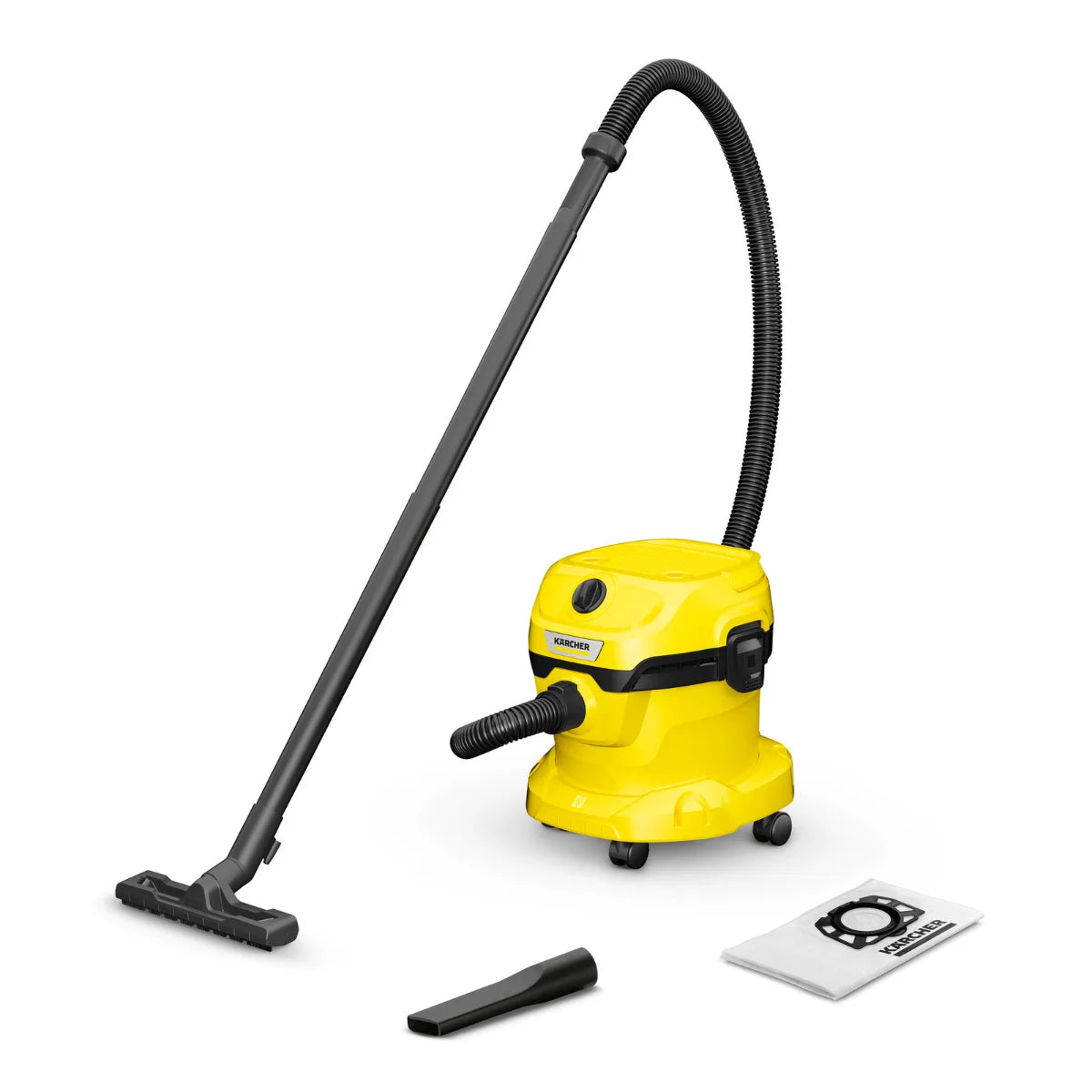 Karcher WD 2 PLUS V-12/4/18 Bidone aspiratutto 12 litri - secco e bagnato