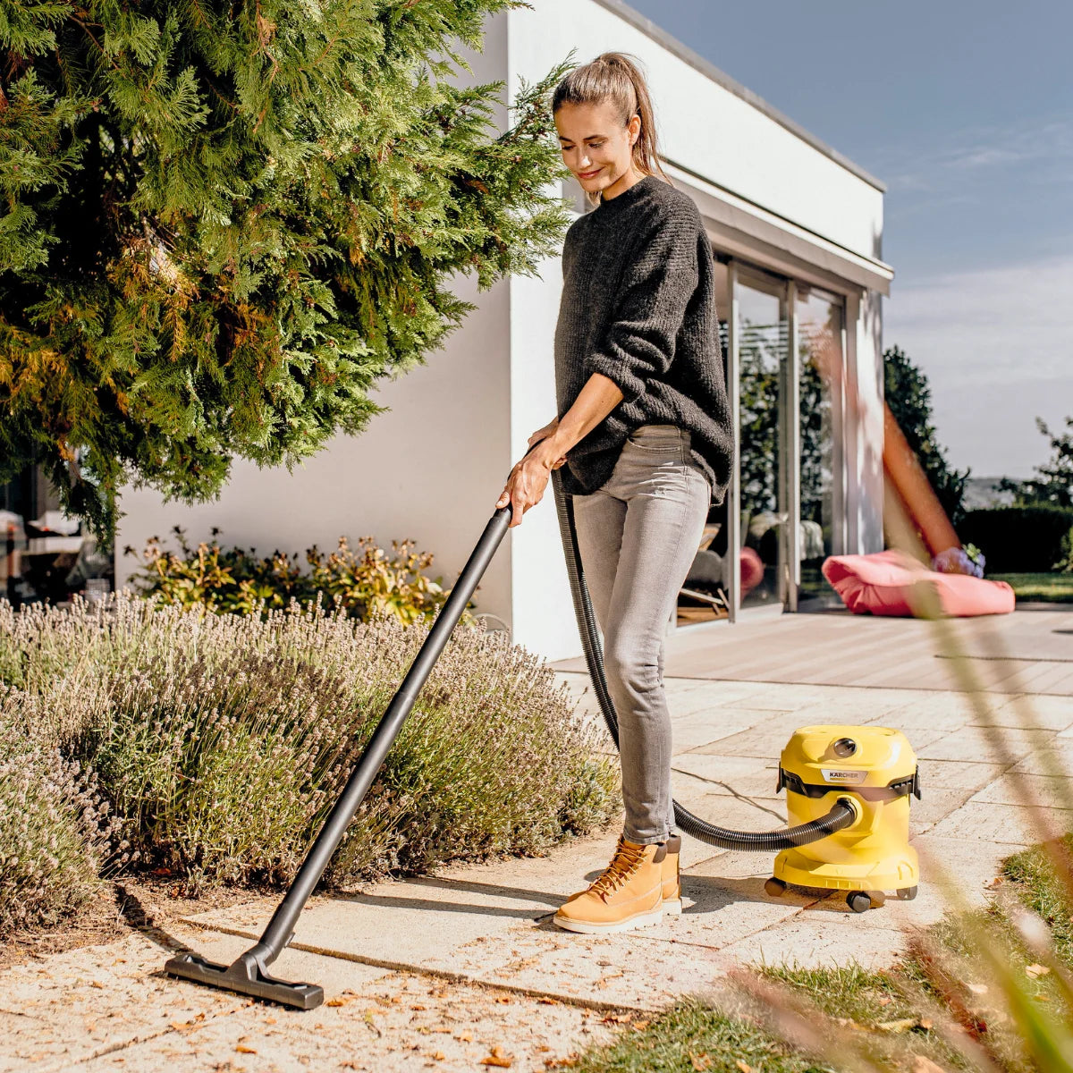 Karcher WD 2 PLUS V-12/4/18 Bidone aspiratutto 12 litri - secco e bagnato