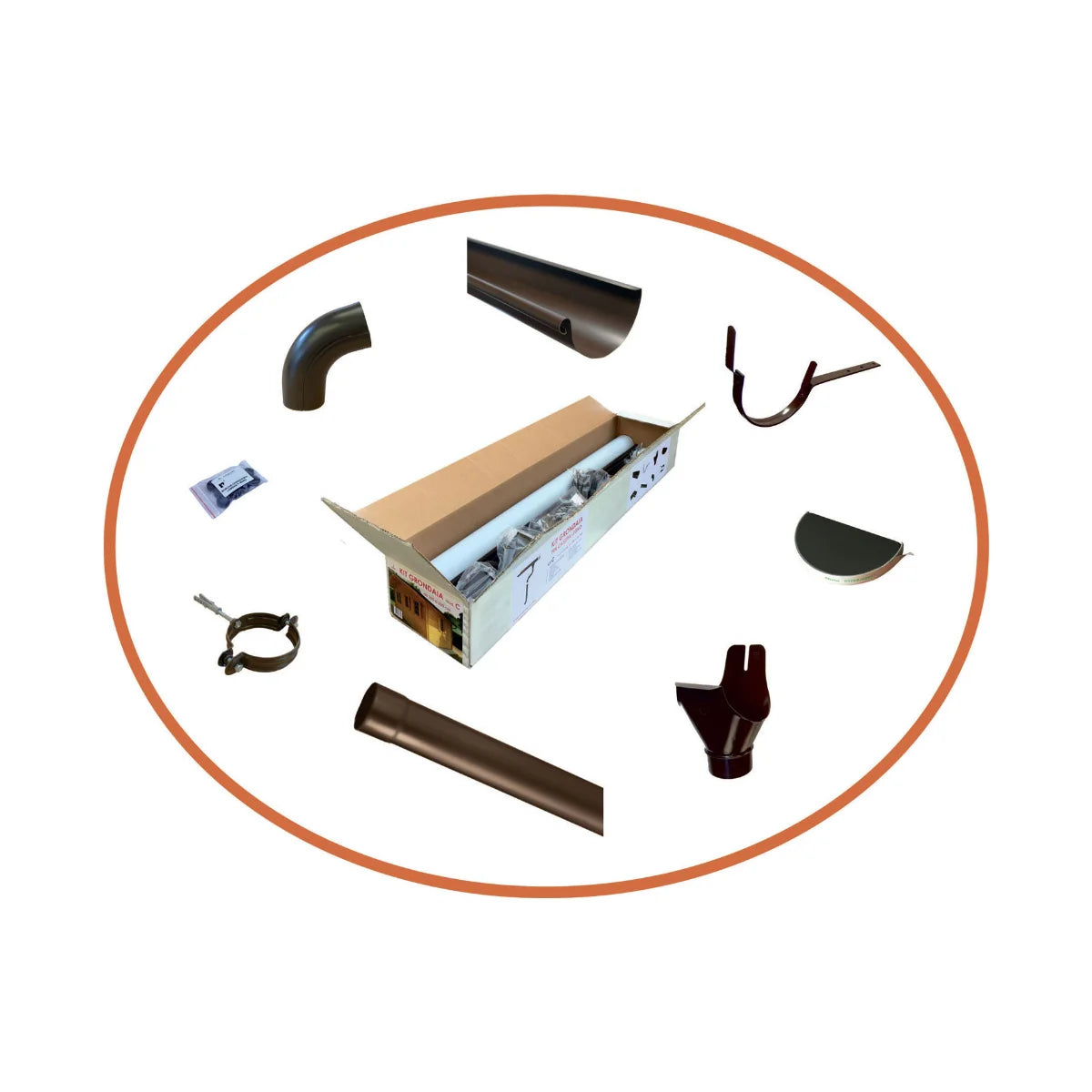 Kit E Gronde Casette C/Falde Cm.350/390 - Losa Legnami