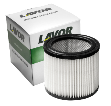 Lavor 10001-08246 KIT 1 Filtro cartuccia lavabile per aspirare residui solidi e asciutti