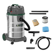 Lavor Dozzy Power 30XS Aspirapolvere aspiraliquidi fusto in acciaio inox - 30L - 1600W
