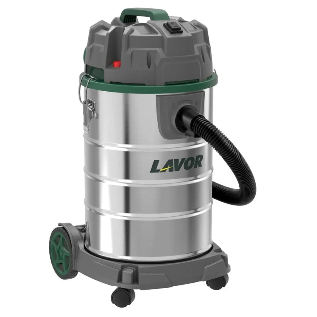 Lavor Dozzy Power 30XS Aspirapolvere aspiraliquidi fusto in acciaio inox - 30L - 1600W