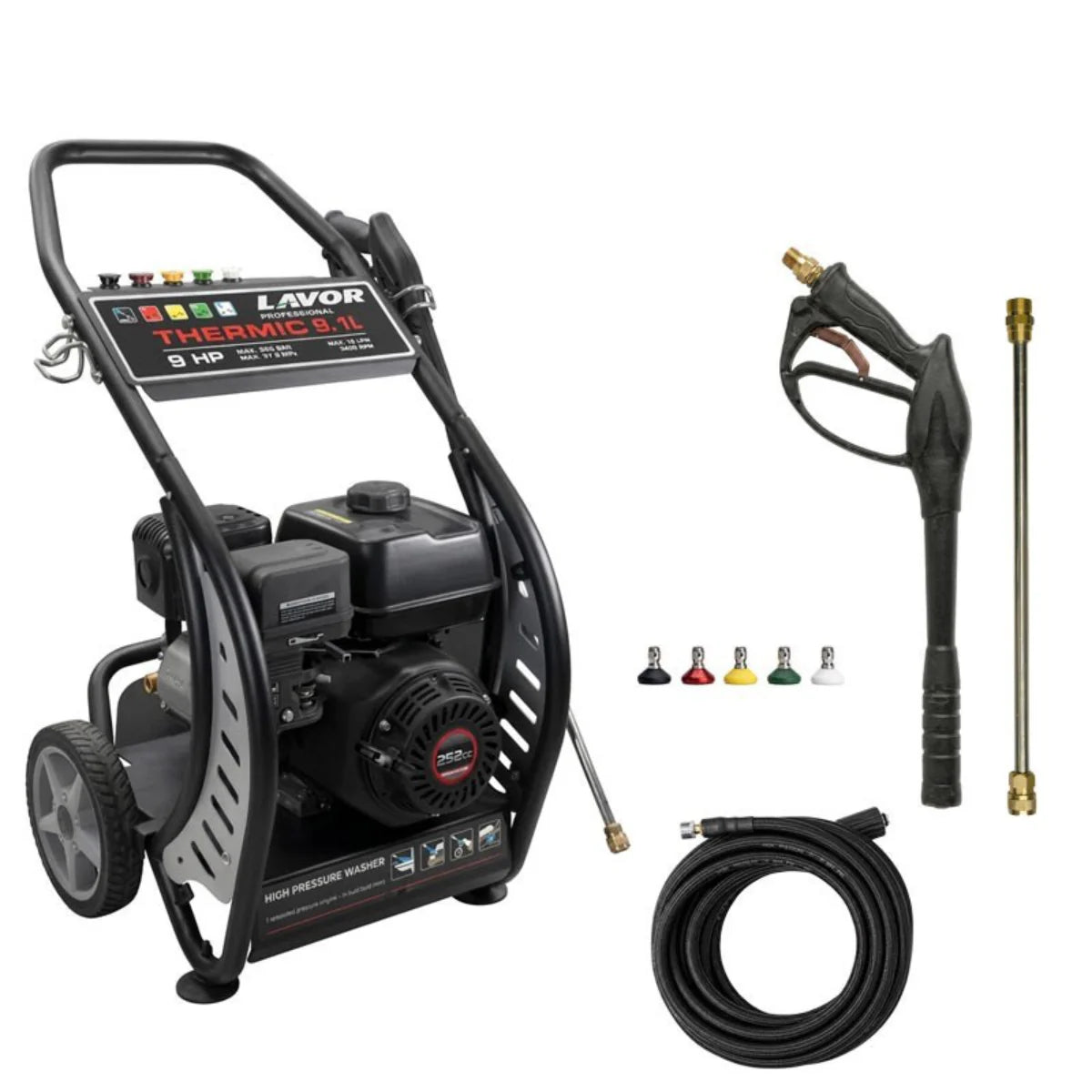 Lavor Pro THERMIC 9.1L Idropulitrice a scoppio a freddo 8Hp - 200bar