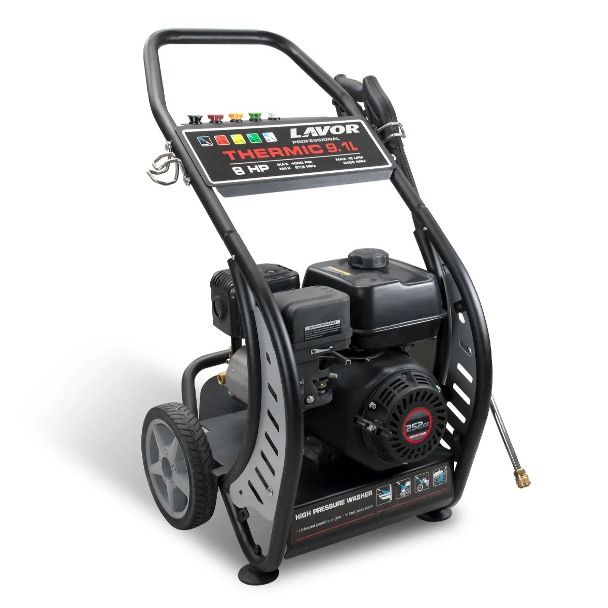Lavor Pro THERMIC 9.1L Idropulitrice a scoppio a freddo 8Hp - 200bar