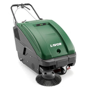 Lavor SLG 700 ET - Spazzatrice trazionata a batteria, incluso batteria al gel e caricabatterie fino a 680 mm di lavoro