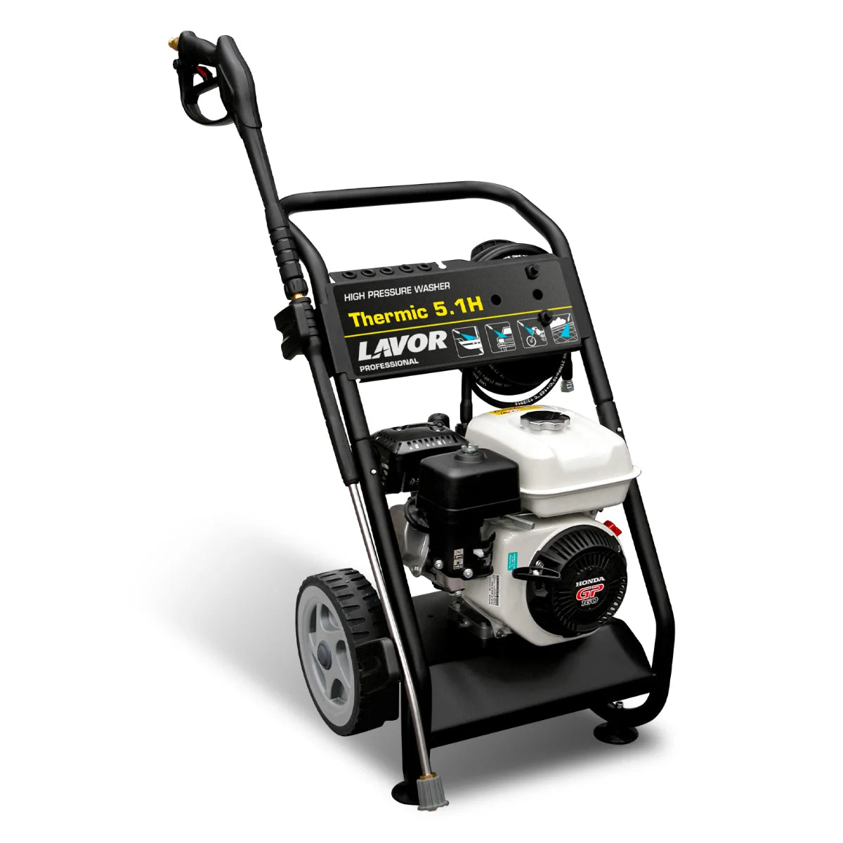 Lavor THERMIC 5.1H - Idropulitrice a scoppio motore Honda GP 160 a freddo