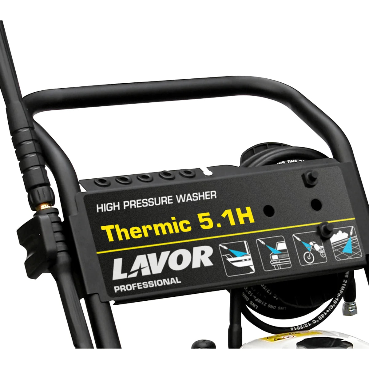 Lavor THERMIC 5.1H - Idropulitrice a scoppio motore Honda GP 160 a freddo