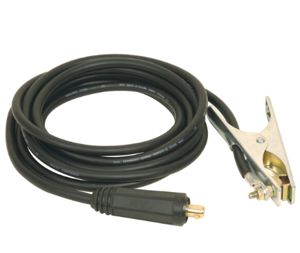 Lincoln GRD-600A-95-5M Pinza massa con attacco Dinse, cavo 600A - 5 m