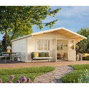 Losa Legnami Britta B - Casetta da giardino in legno impregnato 500x445 cm