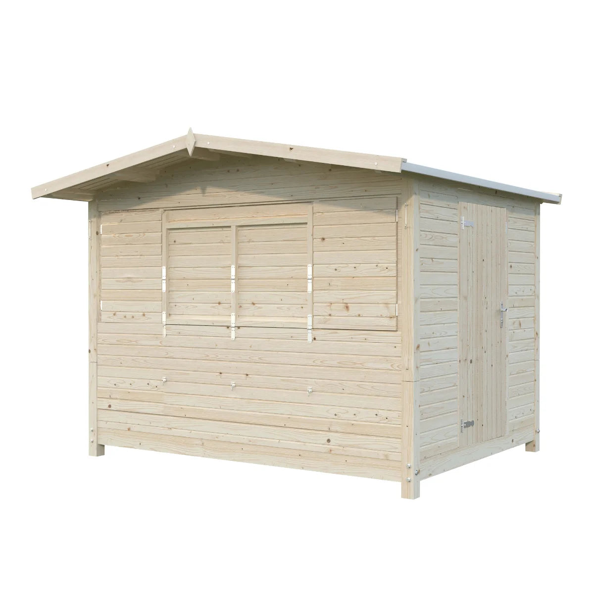 Losa Legnami Chiosco Marian pieghevole - Casetta da giardino in legno impregnato 298x228 cm