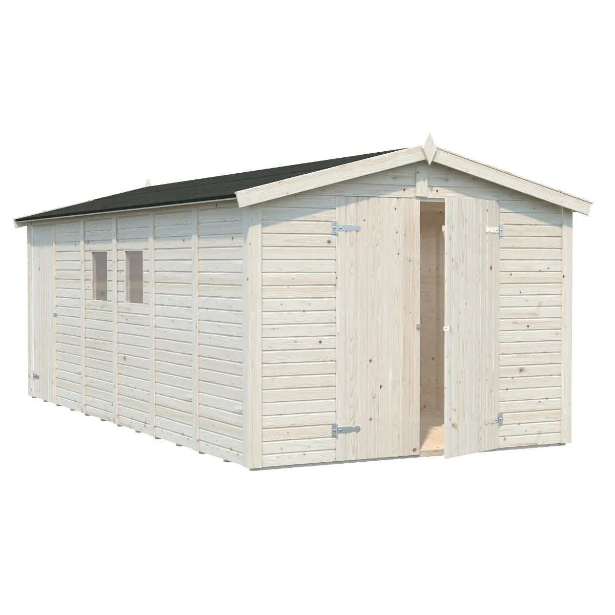 Losa Legnami Dan D - Casetta da giardino in legno impregnato 273x550 cm
