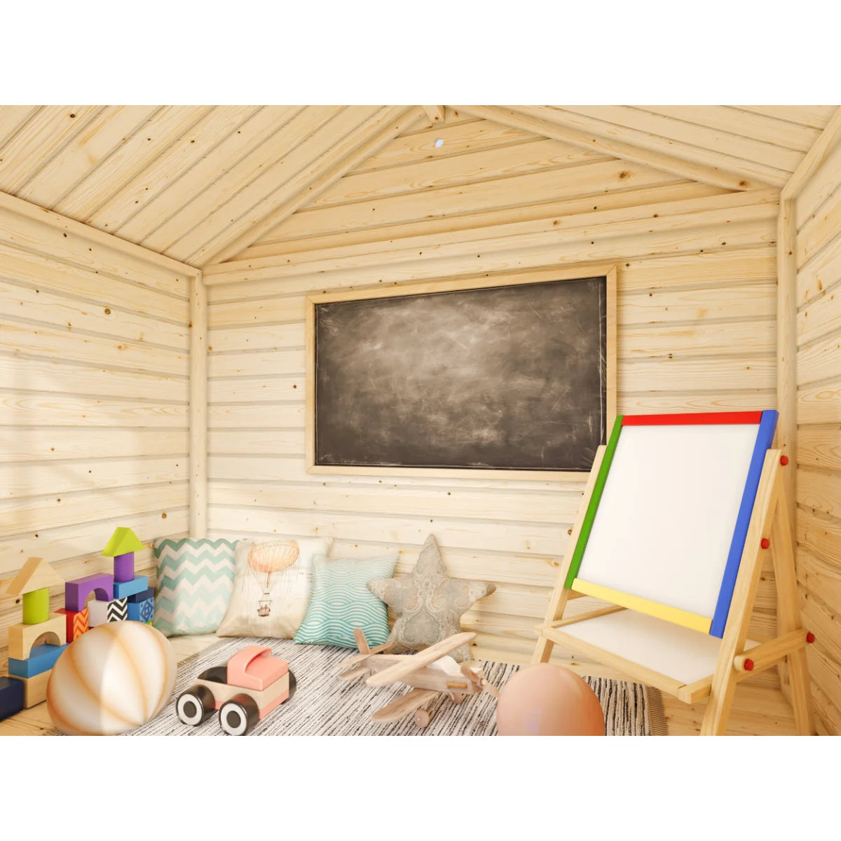 Losa Legnami Felix - Casetta da giardino per bambini in legno impregnato 180x112 cm