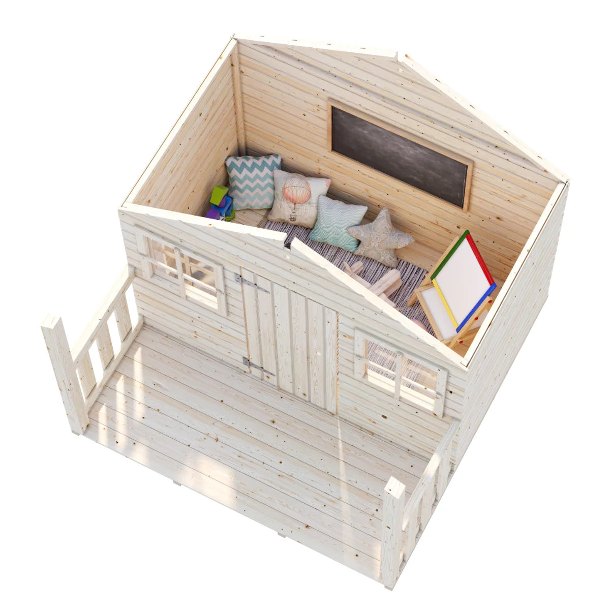 Losa Legnami Felix - Casetta da giardino per bambini in legno impregnato 180x112 cm
