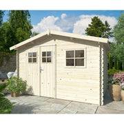 Losa Legnami Latina - Casetta da giardino in legno impregnato 320x205 cm