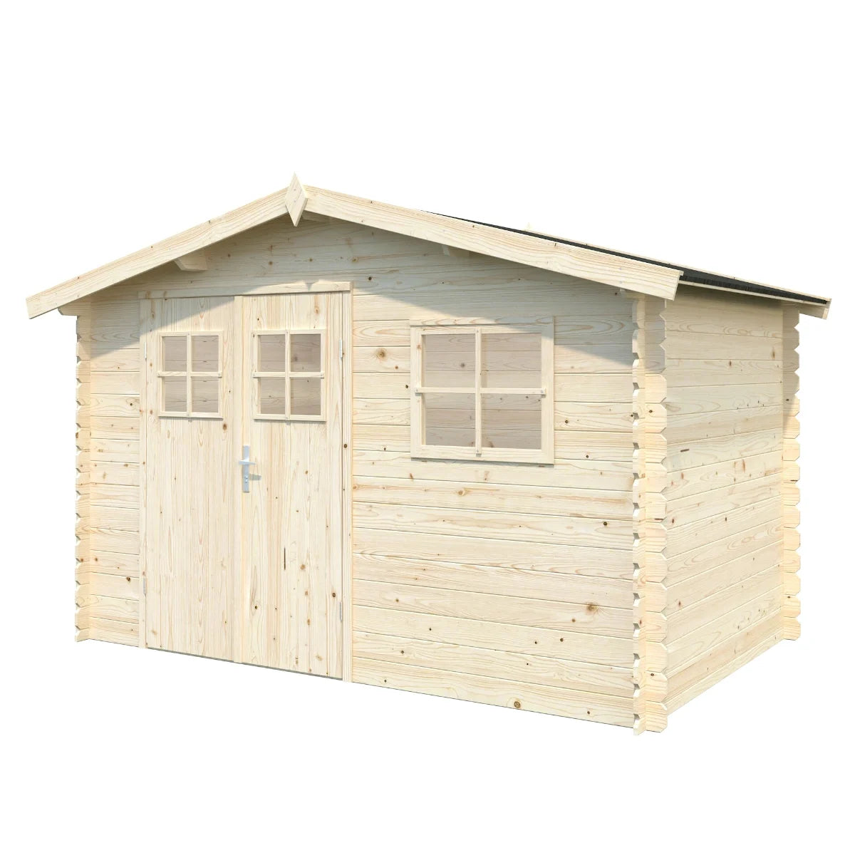 Losa Legnami Latina - Casetta da giardino in legno impregnato 320x205 cm
