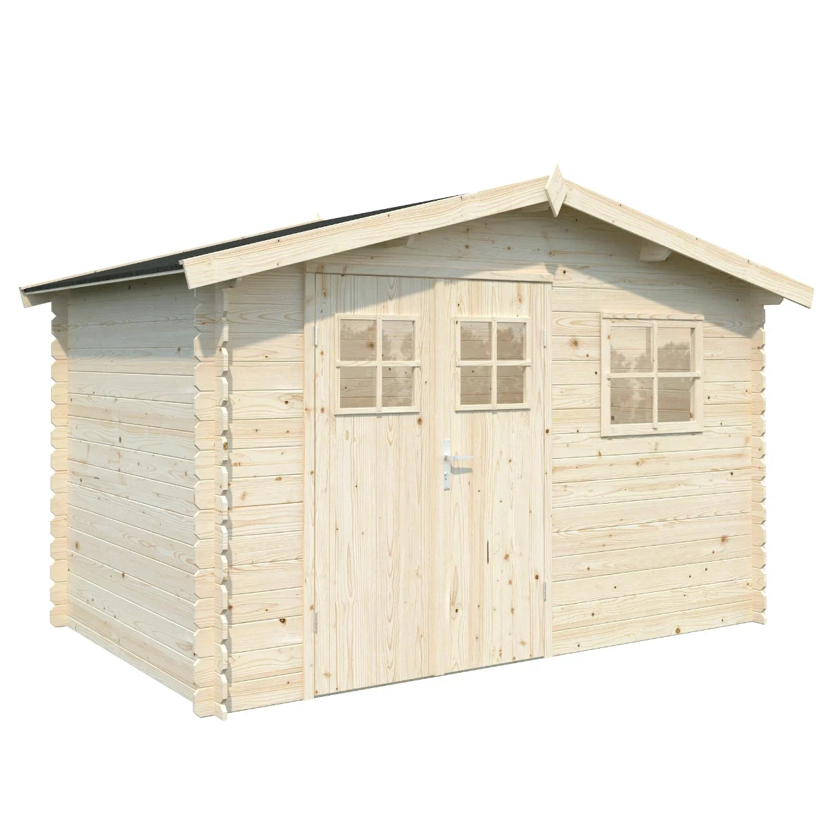 Losa Legnami Latina - Casetta da giardino in legno impregnato 320x205 cm