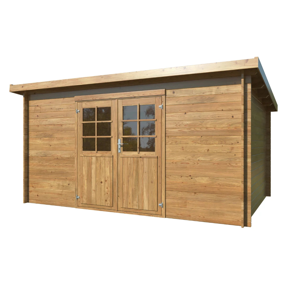 Losa Legnami Lola B - Casetta da giardino in legno impregnato 406x292 cm