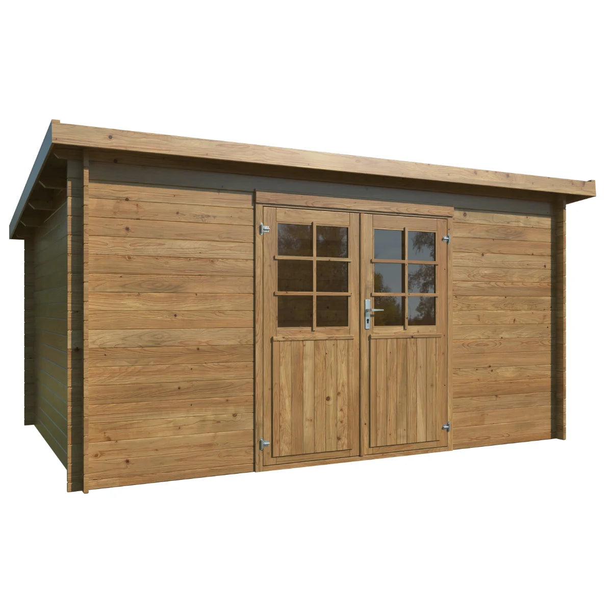 Losa Legnami Lola B - Casetta da giardino in legno impregnato 406x292 cm