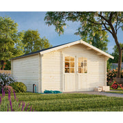 Losa Legnami Lotta B - Casetta da giardino in legno impregnato 400x400 cm