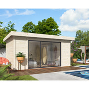 Losa Legnami Lydia C - Casetta da giardino in legno impregnato 450x330 cm