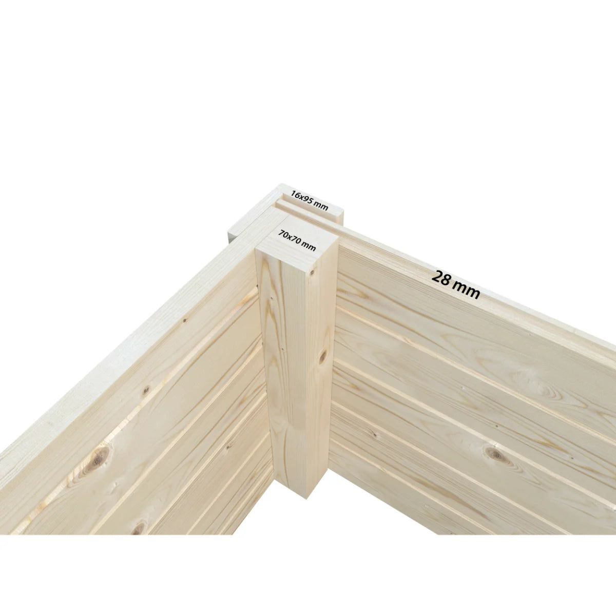 Losa Legnami Lydia C - Casetta da giardino in legno impregnato 450x330 cm