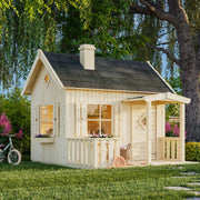 Losa Legnami Otto - Casetta da giardino per bambini in legno impregnato 233x157 cm