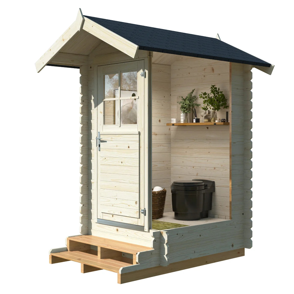 Losa Legnami Petteri - Casetta da giardino in legno impregnato 138x158 cm