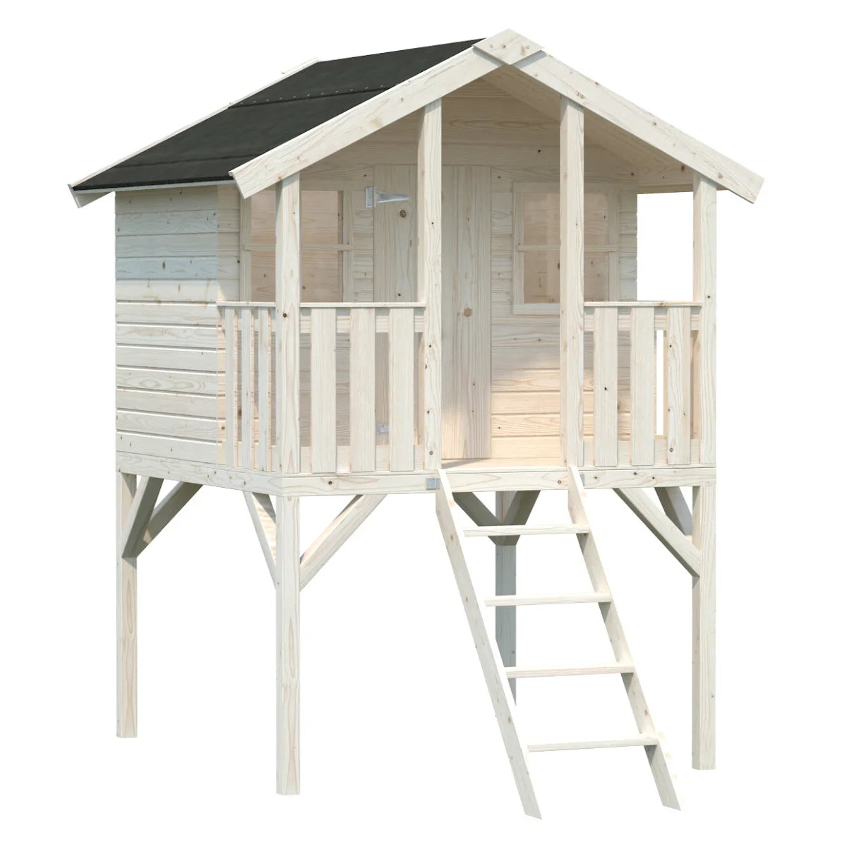 Losa Legnami Toby - Casetta da giardino per bambini in legno impregnato 180x192 cm